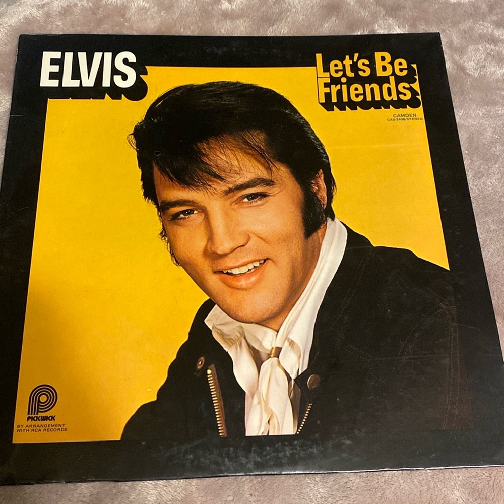 Elvis Presley, Let’s Be Friends vinyl record unopened